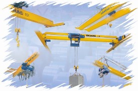 DEMAG overhead cranes and crane kits